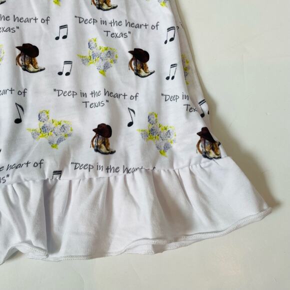 NWT The Printed Press Size 18/24M Heart of Texas Dress - Picture 3 of 5